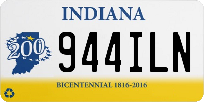 IN license plate 944ILN
