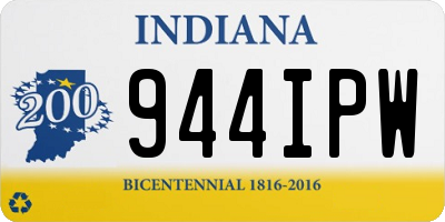 IN license plate 944IPW