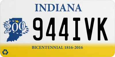 IN license plate 944IVK