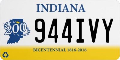 IN license plate 944IVY