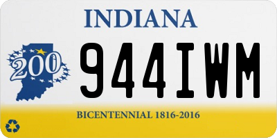 IN license plate 944IWM