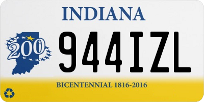 IN license plate 944IZL