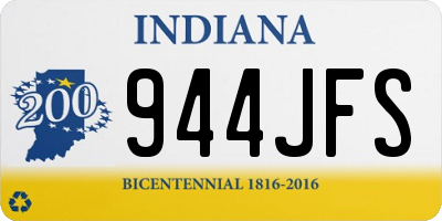 IN license plate 944JFS