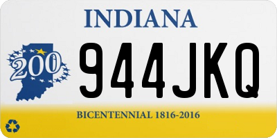 IN license plate 944JKQ