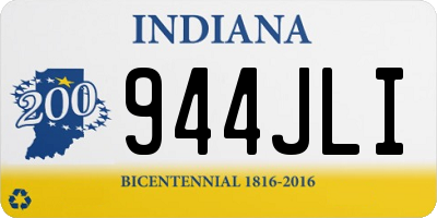 IN license plate 944JLI