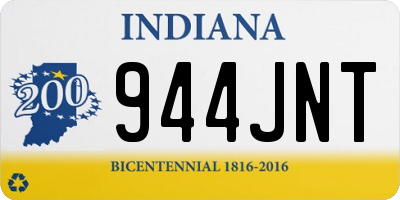 IN license plate 944JNT