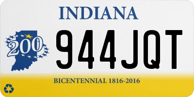 IN license plate 944JQT