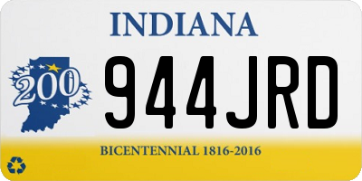 IN license plate 944JRD