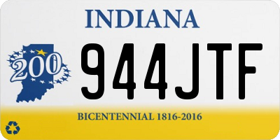 IN license plate 944JTF