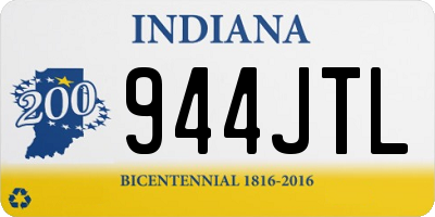 IN license plate 944JTL