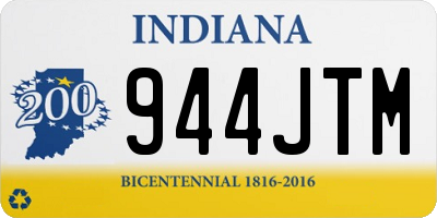 IN license plate 944JTM