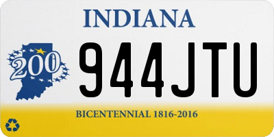 IN license plate 944JTU