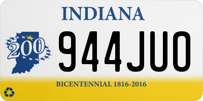 IN license plate 944JUO