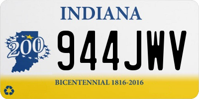 IN license plate 944JWV
