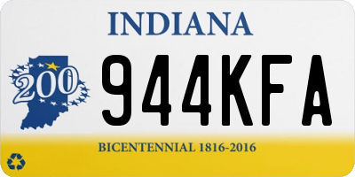 IN license plate 944KFA