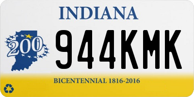 IN license plate 944KMK