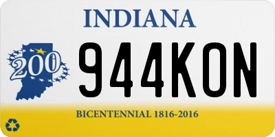 IN license plate 944KON