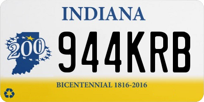 IN license plate 944KRB
