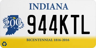 IN license plate 944KTL