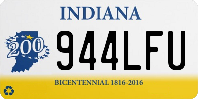 IN license plate 944LFU
