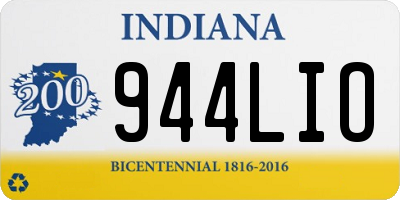 IN license plate 944LIO