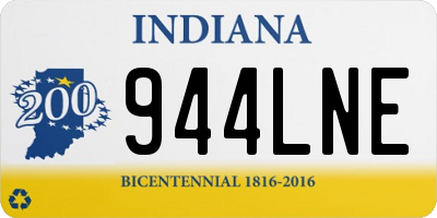 IN license plate 944LNE