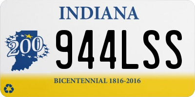 IN license plate 944LSS
