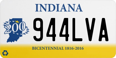 IN license plate 944LVA