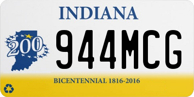 IN license plate 944MCG