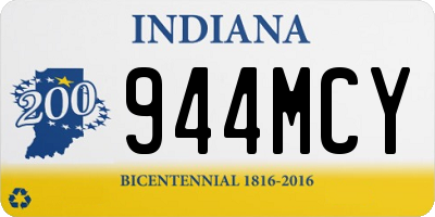 IN license plate 944MCY