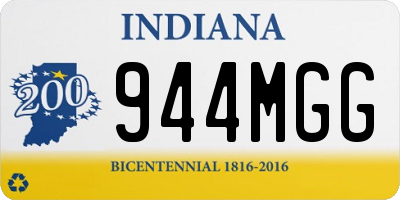 IN license plate 944MGG