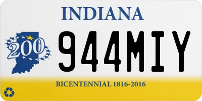 IN license plate 944MIY