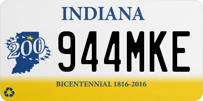IN license plate 944MKE