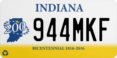 IN license plate 944MKF