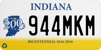 IN license plate 944MKM