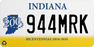 IN license plate 944MRK