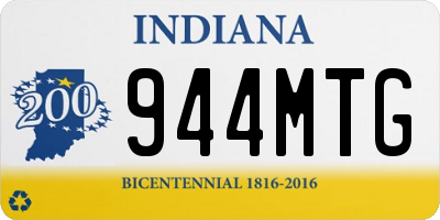 IN license plate 944MTG