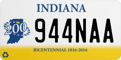 IN license plate 944NAA