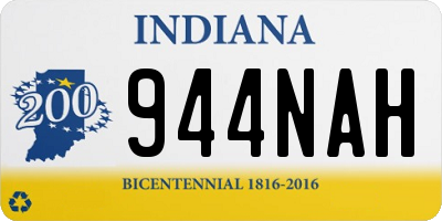 IN license plate 944NAH