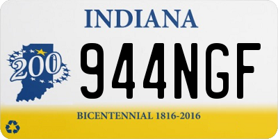 IN license plate 944NGF