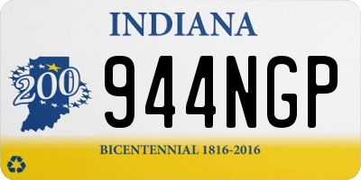 IN license plate 944NGP