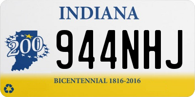 IN license plate 944NHJ