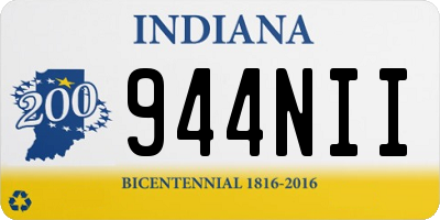 IN license plate 944NII