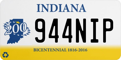 IN license plate 944NIP