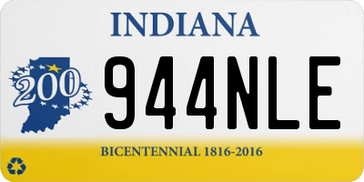 IN license plate 944NLE