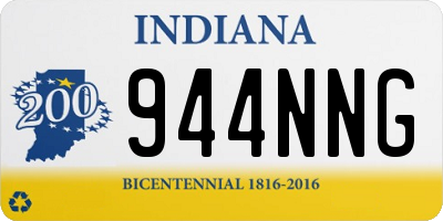 IN license plate 944NNG