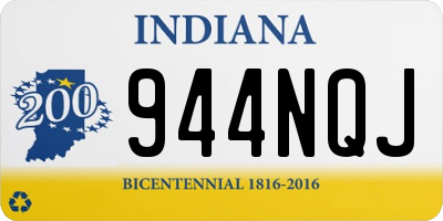 IN license plate 944NQJ