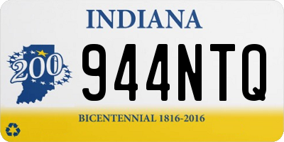 IN license plate 944NTQ