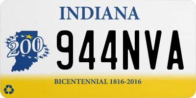 IN license plate 944NVA