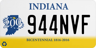 IN license plate 944NVF